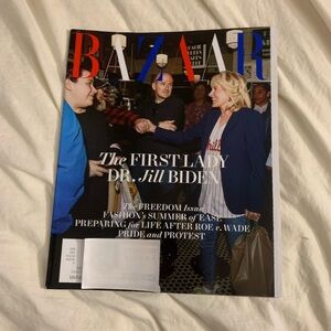 Harper’s Bazaar Magazine Jill Biden June July 2022 GOOD / VERY GOOD CONDITION